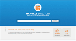 Desktop Screenshot of manualsdir.com